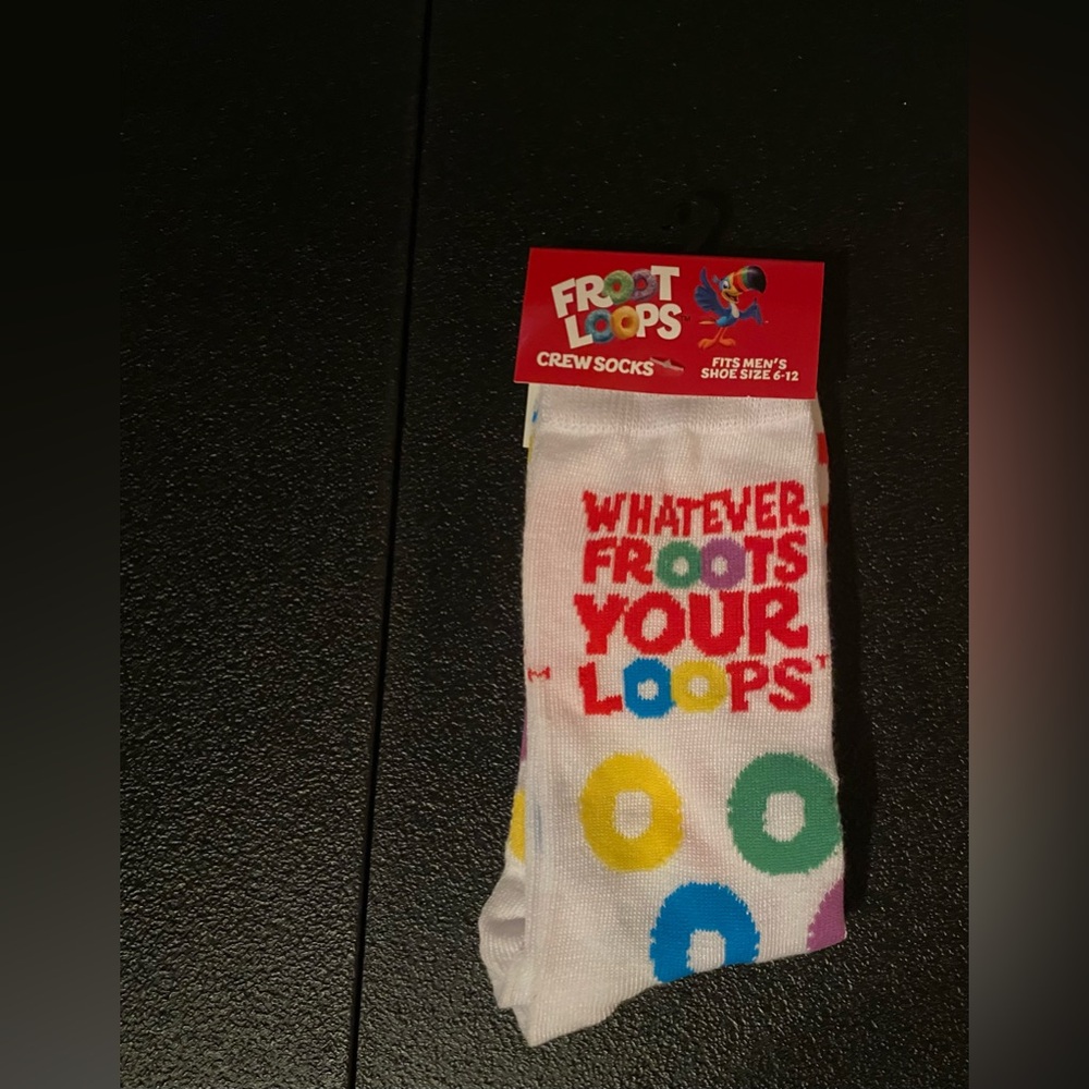 Fun Novelty Socks Featuring Froot Loops